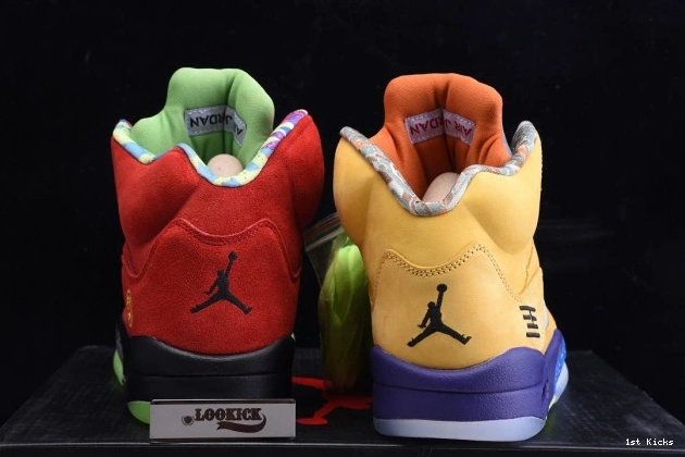 1st Kicks Shoes CZ5725-700 The Retro What Jordan 5 0701
